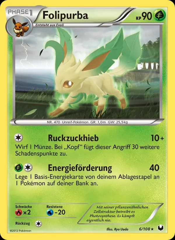 Folipurba card in German