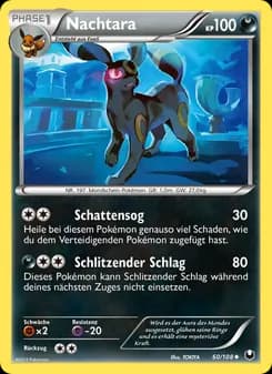 Nachtara card in German