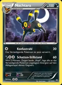 Nachtara card in German