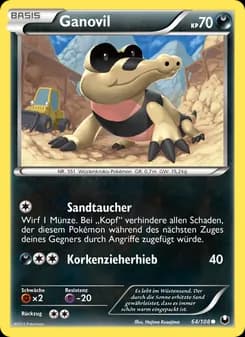 Ganovil card in German