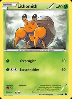 Lithomith card in German