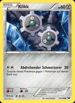 Klikk card in German