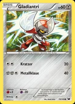 Gladiantri card in German