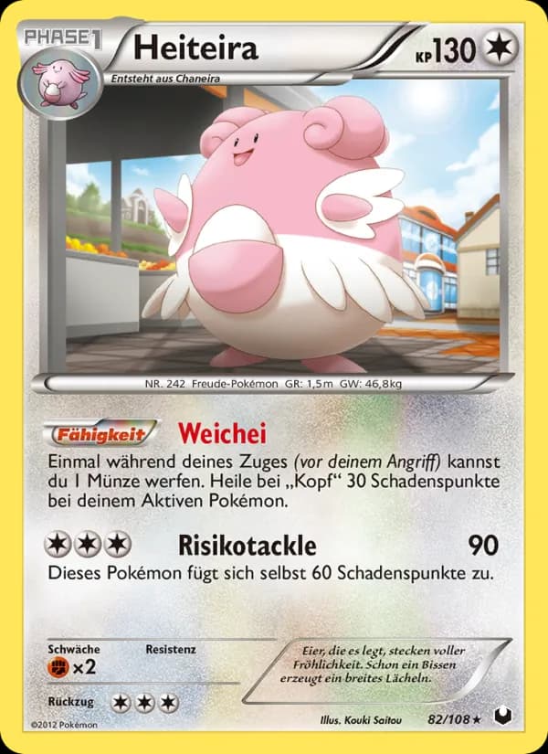 Heiteira card in German