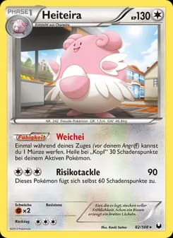 Heiteira card in German