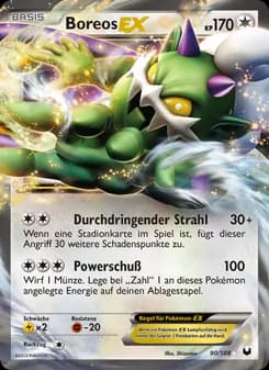 Boreos-EX card in German