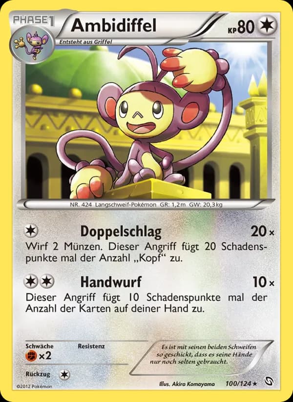Ambidiffel card in German