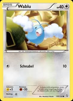 Wablu card in German