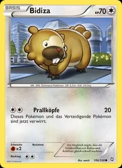 Bidiza card in German