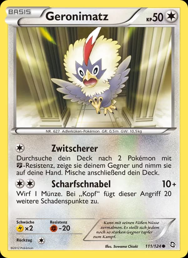 Geronimatz card in German