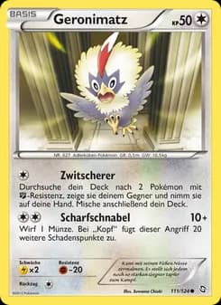 Geronimatz card in German