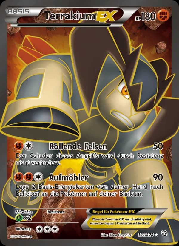 Terrakium-EX card in German