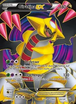 Giratina-EX card in German