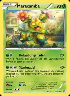 Maracamba card in German