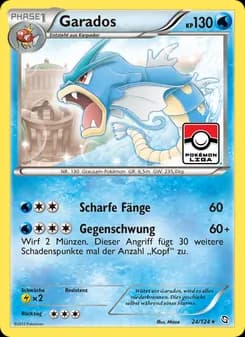 Garados card in German