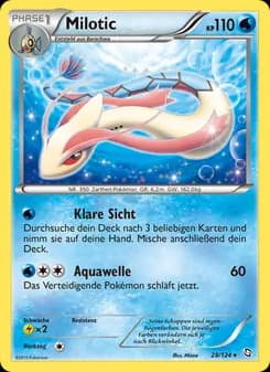 Milotic card in German