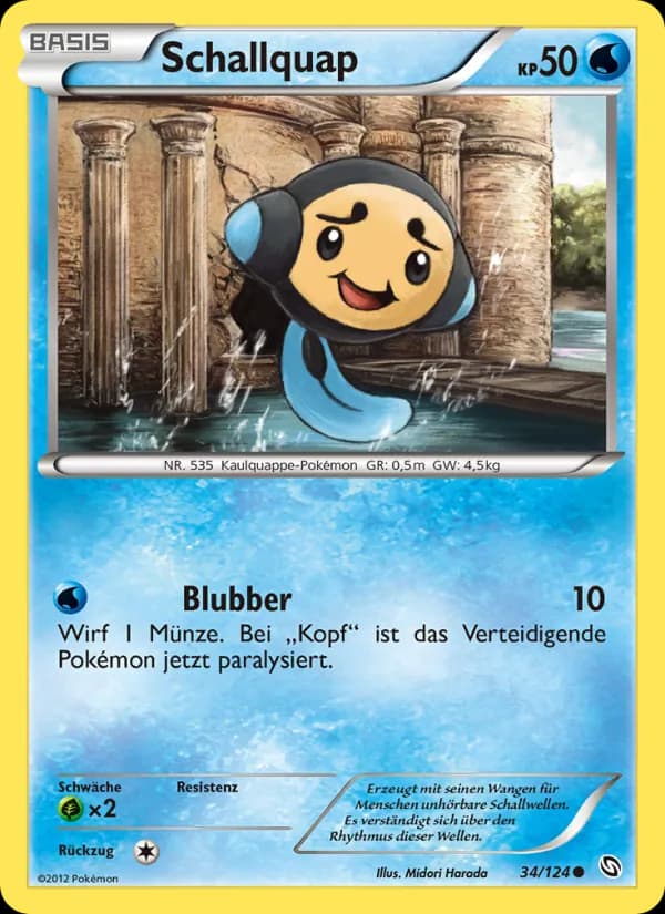 Schallquap card in German