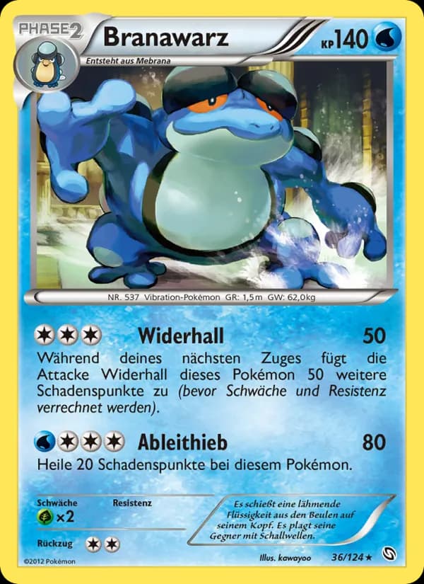 Branawarz card in German