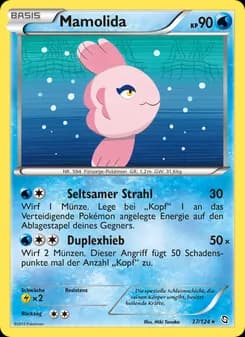 Mamolida card in German