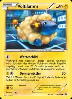 Voltilamm card in German