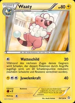 Waaty card in German