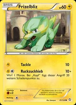 Frizelbliz card in German