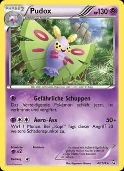 Pudox card in German