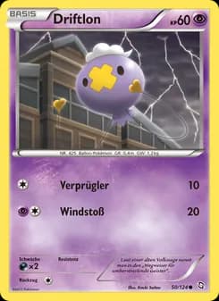 Driftlon card in German