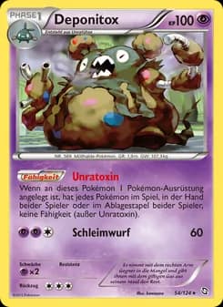 Deponitox card in German