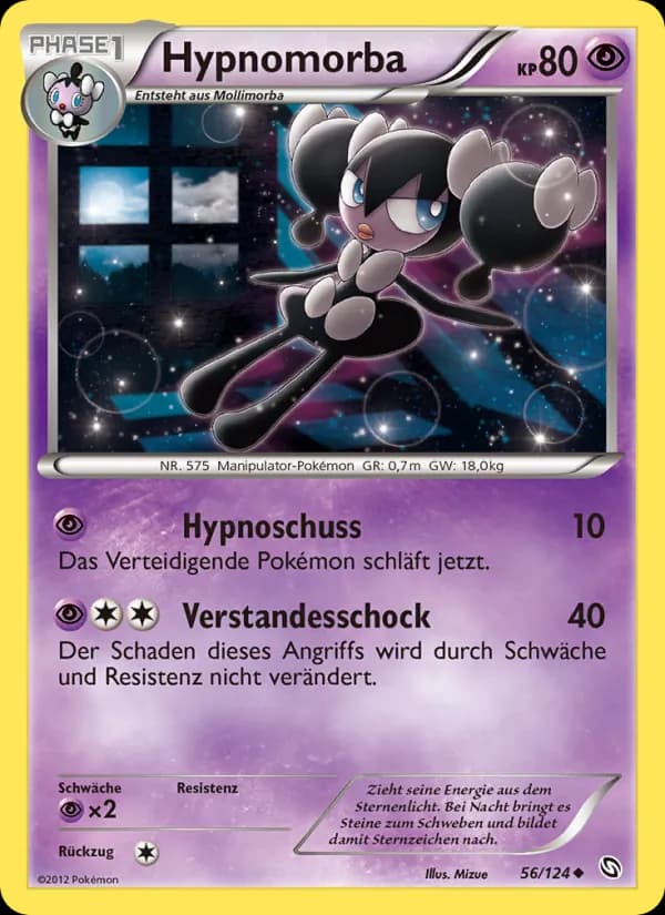 Hypnomorba card in German