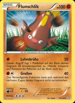 Flunschlik card in German