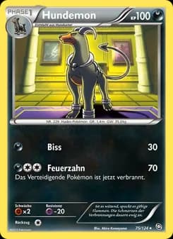 Hundemon card in German