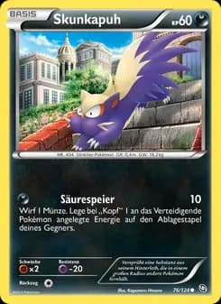 Skunkapuh card in German