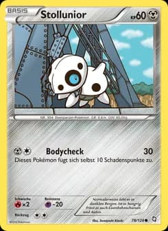 Stollunior card in German