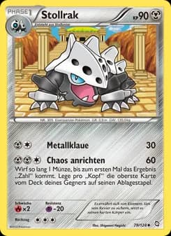 Stollrak card in German