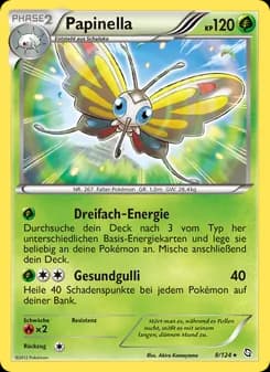 Papinella card in German