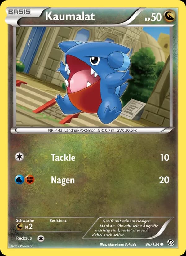 Kaumalat card in German
