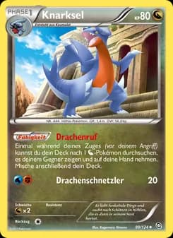 Knarksel card in German