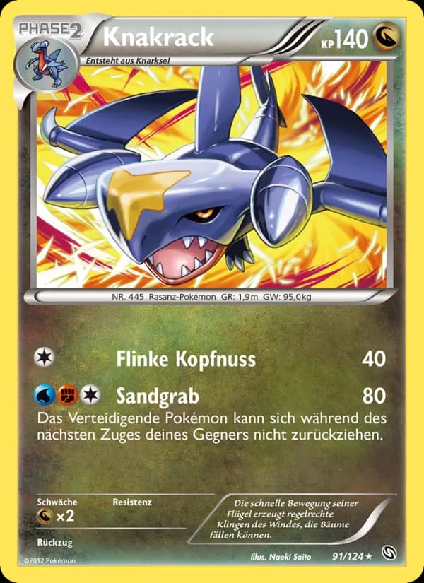 Knakrack card in German