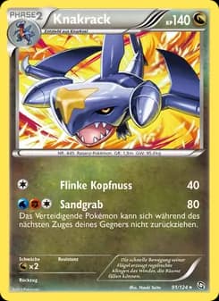 Knakrack card in German
