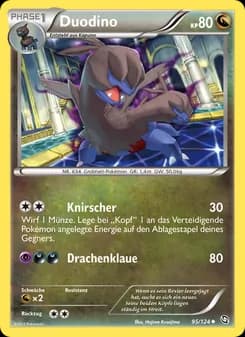 Duodino card in German