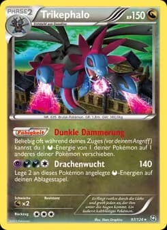 Trikephalo card in German