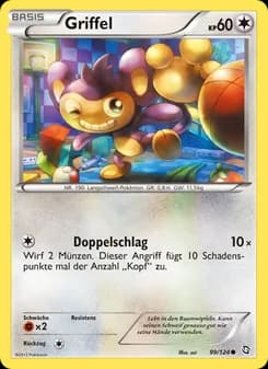 Griffel card in German