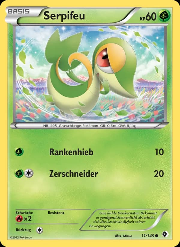 Serpifeu card in German