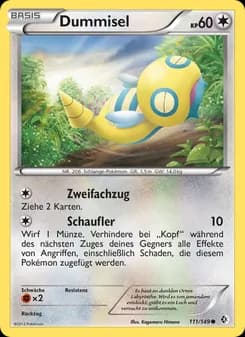 Dummisel card in German