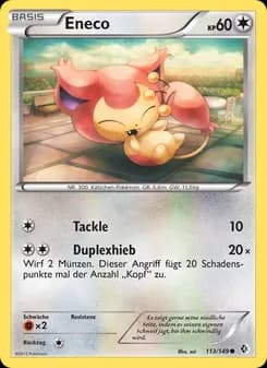Eneco card in German