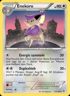 Enekoro card in German