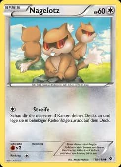Nagelotz card in German