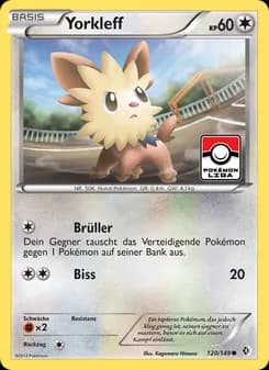 Yorkleff card in German