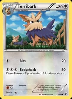 Terribark card in German